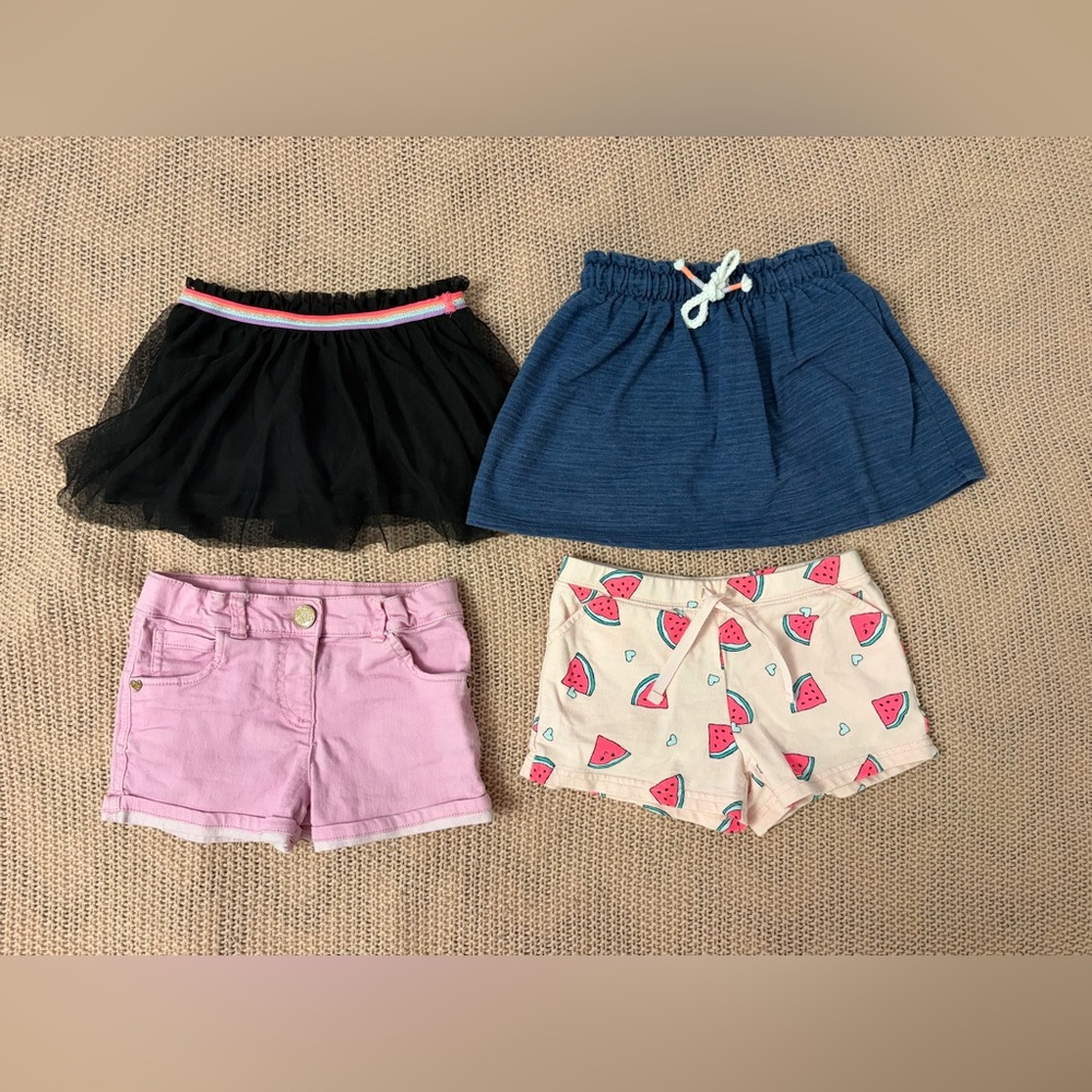 Toddler Girl Skorts and Shorts 4T